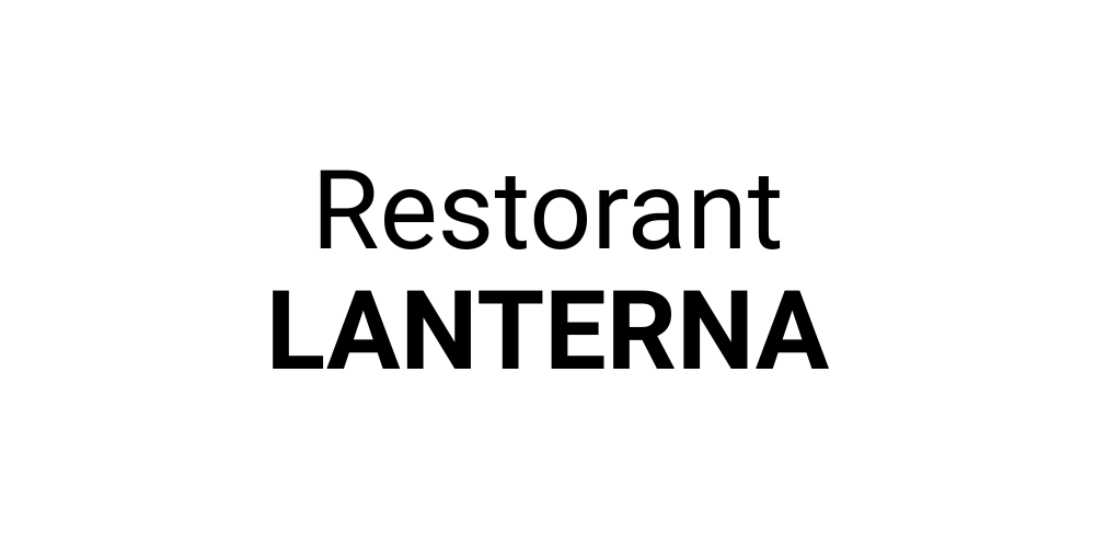 Restorant LANTERNA